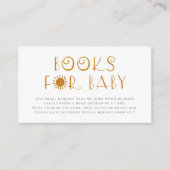 Hier kommt die Sonne | Sonnenschutzbücher für Kind Begleitkarte (Vorderseite)