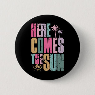 Hier kommt die Sonne Strand Hawaii Sommerurlaub Vi Button