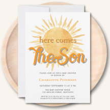 Hier kommt die Sonnendusche des Sohnes