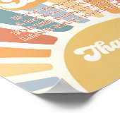 Hier kommt die Sonnendusche-Windelwaschmaschine So Poster (Ecke)