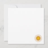 Hier kommt die Sonnenkarte (5.25x5.25) (Rückseite)