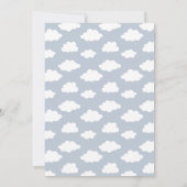 Hier kommt die Sun Baby Dusche Einladung (Rückseite)