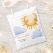 Hier kommt die Sun Baby Dusche Liebestasche Geschenktütchen (Ausgeschnitten)
