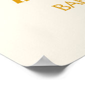 Hier kommt die Sun Baby Dusche Poster (Ecke)