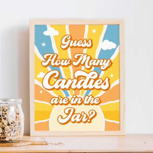 Hier kommt die Sun Baby Dusche schätzen, wie viele Poster