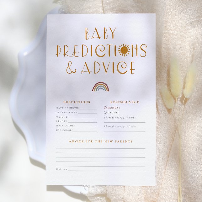 Hier kommt die Sun Baby Vorhersagen & Ratschläge (Von Creator hochgeladen)