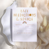 Hier kommt die Sun Baby Vorhersagen & Ratschläge Einladung