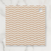 Hier kommt die Sun Boho Babydusche | Gefälligkeits Geschenkanhänger (Rückseite)