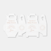 Hier kommt die Sun Boho Babydusche Geschenkschachtel (Ungefaltet)
