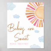 Hier kommt die Sun Girl Babies sind süß Poster (Vorne)