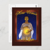 Hier kommt die Sun Postkarte (Vorne/Hinten)