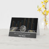 Hier kommt eine kleine Geldspritze für Sie Karte! Karte (Gelbe Blume)