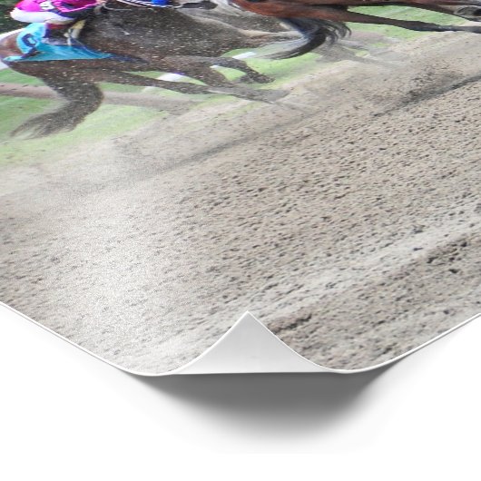 Hier kommt Rosie und Lemon Liwartr Fotodruck (Ecke)