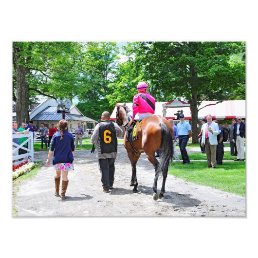 Hier kommt Rosie zur Post Fotodruck (Vorne)