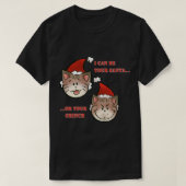HIER KOMMT SANTA PAWS - CHRISTMAS DOG DESIGN BY IS T-Shirt (Design vorne)