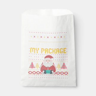 Hier kommt Schlitten, ganz unten auf meinem Fahrwe Geschenktütchen