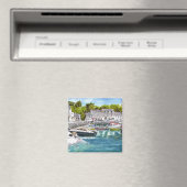 'Hier kommt Sommer' Magnet (In Situ (Geschirrspüler))