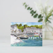 'Hier kommt Sommer' Postkarte (Stehend Vorderseite)