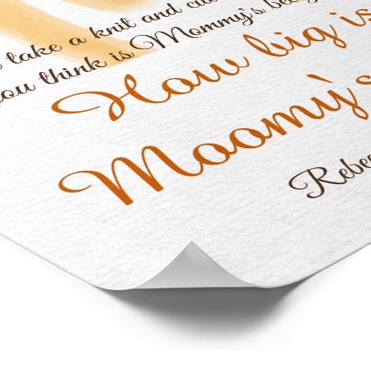 Hier kommt Sonnenschein Baby Dusche Ratschläge wie Poster (Ecke)