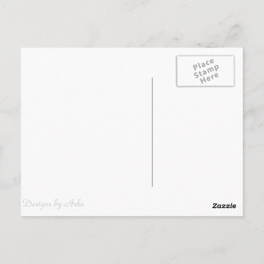 Hier kommt Sun Postkarte (Rückseite)