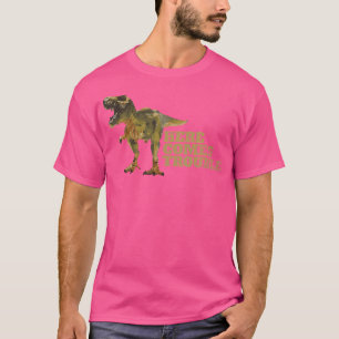 Hier kommt Trouble Kids T Shirt - T-Rex Dinosaur B