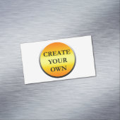 Hier können Sie das Logo per Drag & Drop entfernen Magnetische Visitenkarte (Beispiel)