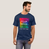 Hier können Sie Ihr eigenes Logo oder eine Fotovor T-Shirt (Vorne ganz)