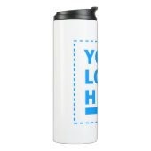 Hier können Sie Ihr Logo individuell gestalten Thermosbecher (Nach links gedreht)