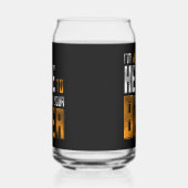 Hier können Sie Ihre Bierkunst geniessen Dosenglas (Links)