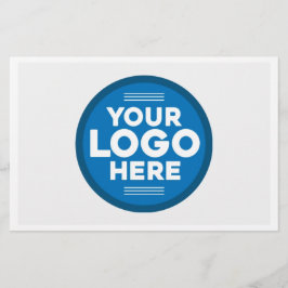 Hier können Sie Ihren Text oder Ihr Logo individue Briefpapier