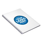 Hier können Sie Ihren Text oder Ihr Logo individue Notizblock (Rechte Seite)