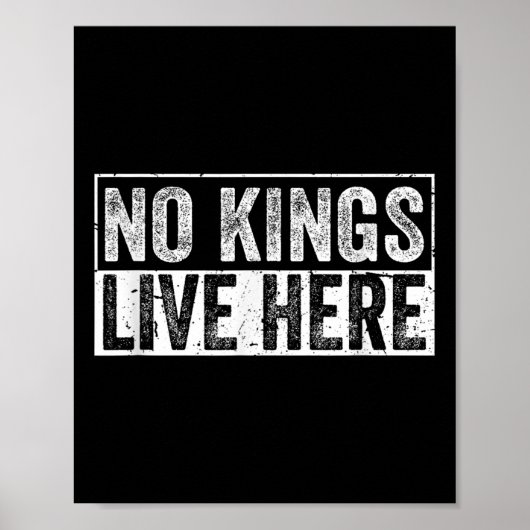 Hier leben keine Kings Poster (Vorne)