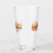 Hier Live Dragons Shaker Glass Glas (Rechts)