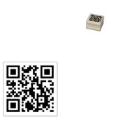 hier modern Ihren QR-Code anpassen Gummistempel (Stempel)