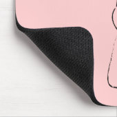 Hier Mousey Parlamentarier Mousepad (Ecke)