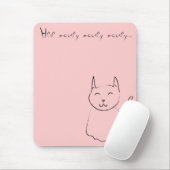 Hier Mousey Parlamentarier Mousepad (Mit Mouse)