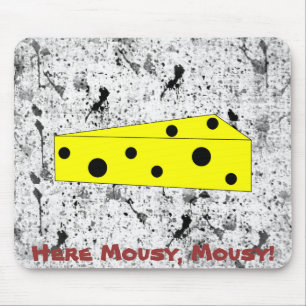 Hier Mousy, Mousy! (inkspots) Mousepad