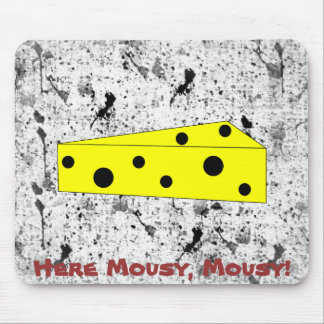 Hier Mousy, Mousy! (inkspots) Mousepad
