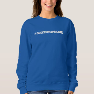 HIER NAME SAGEN SWEATSHIRT
