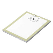 Hier Notepad "Kitty" Notizblock (Rotiert)