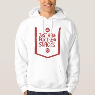 Hier nur für die Snacks Hoodie