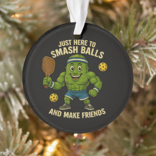 Hier nur um Bälle zu zerschmettern und Freunde zu Ornament