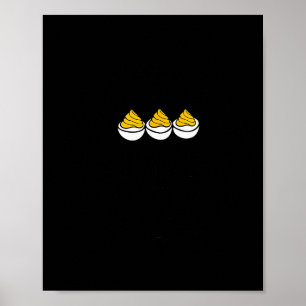 Hier nur wegen der Eier mit Senfcreme & Familienst Poster