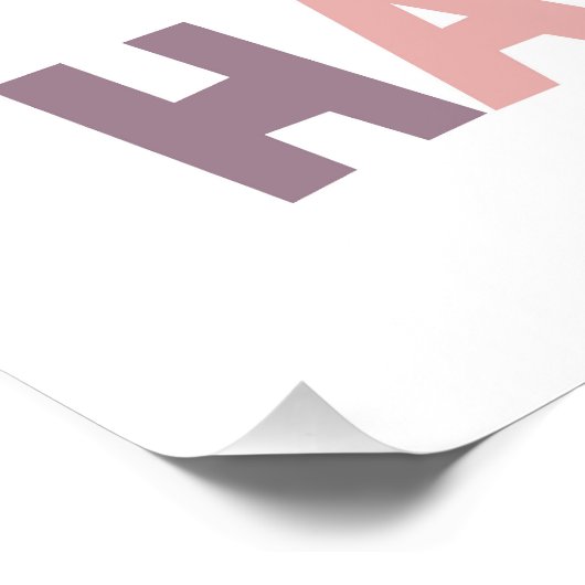 Hier passiert der Spaß Poster (Ecke)