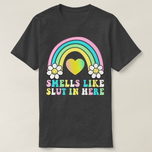 Hier riecht's T-Shirt (Design vorne)