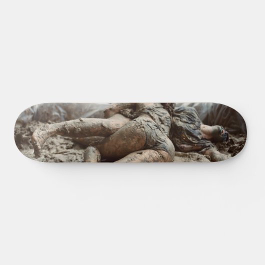 HIER SEHEN MUD HINTERN SKATEBOARD (Horizontal)