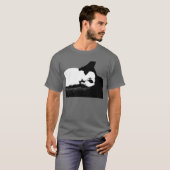 Hier sehen Sie Ihr Cat (BW) Shirt (Vorne ganz)