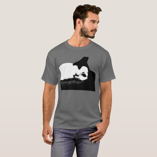 Hier sehen Sie Ihr Cat (BW) Shirt (Vorne ganz)
