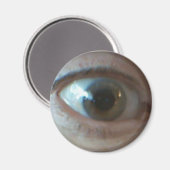 Hier sehen Sie Kid, Round Magnet (Vorderseite/Rückseite)