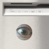 Hier sehen Sie Kid, Round Magnet (In Situ (Geschirrspüler))